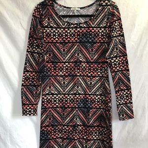 Charlotte Russe | Body Con Long Sleeve Dress